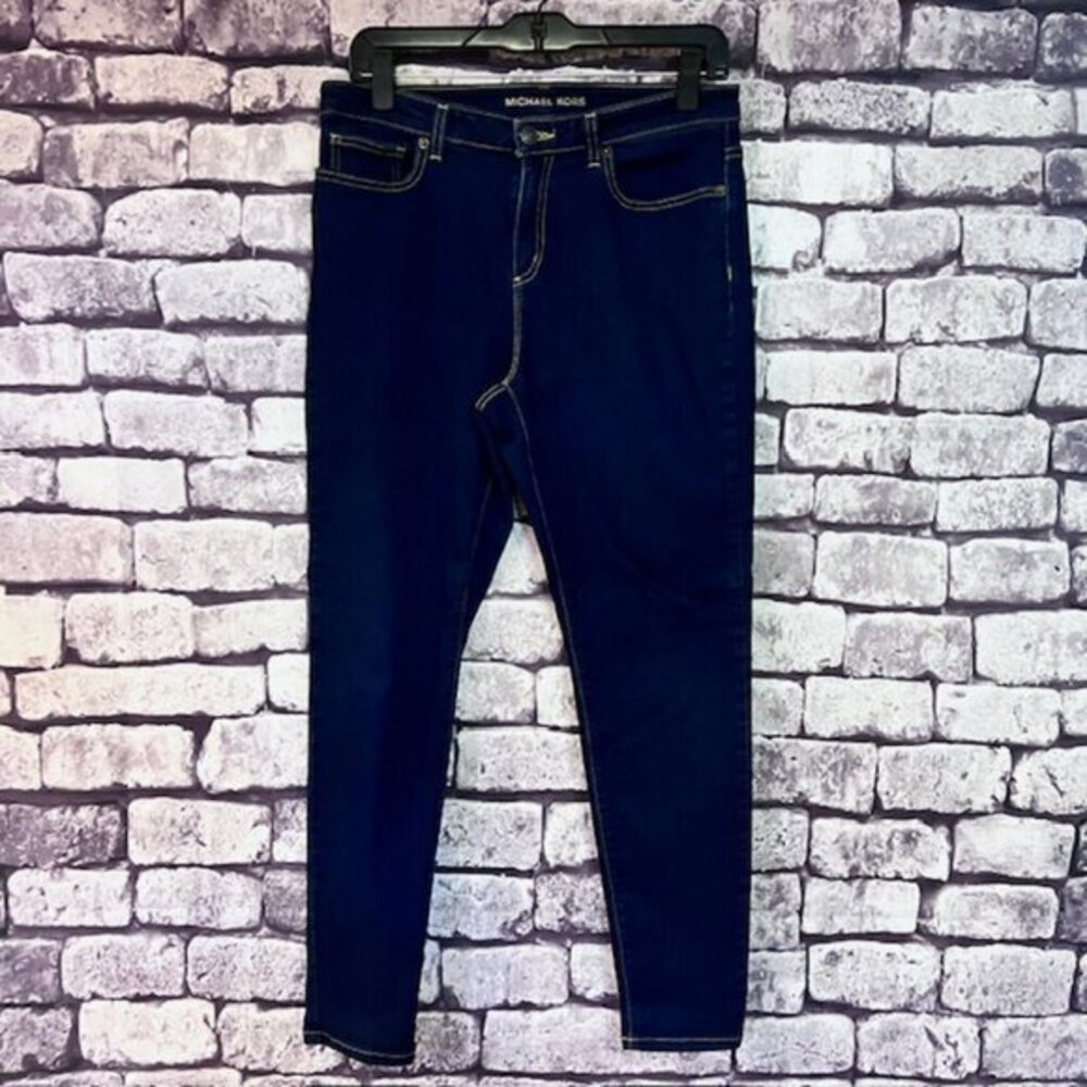 Michael Kors Straight Leg Blue Jeans Size 10